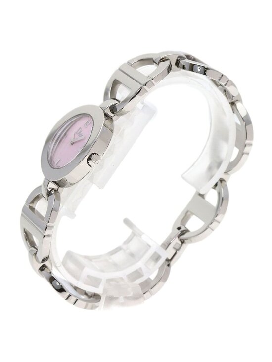 Dior Maris Watch SS Pink Shell